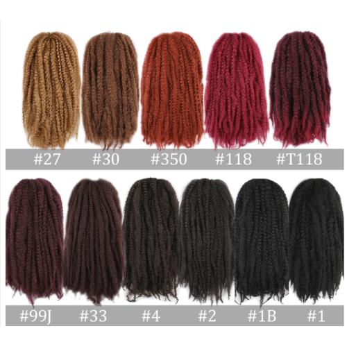 Sharopul wholesales synthetic crochet hair single colors Jumbo braiding hair in hair extension